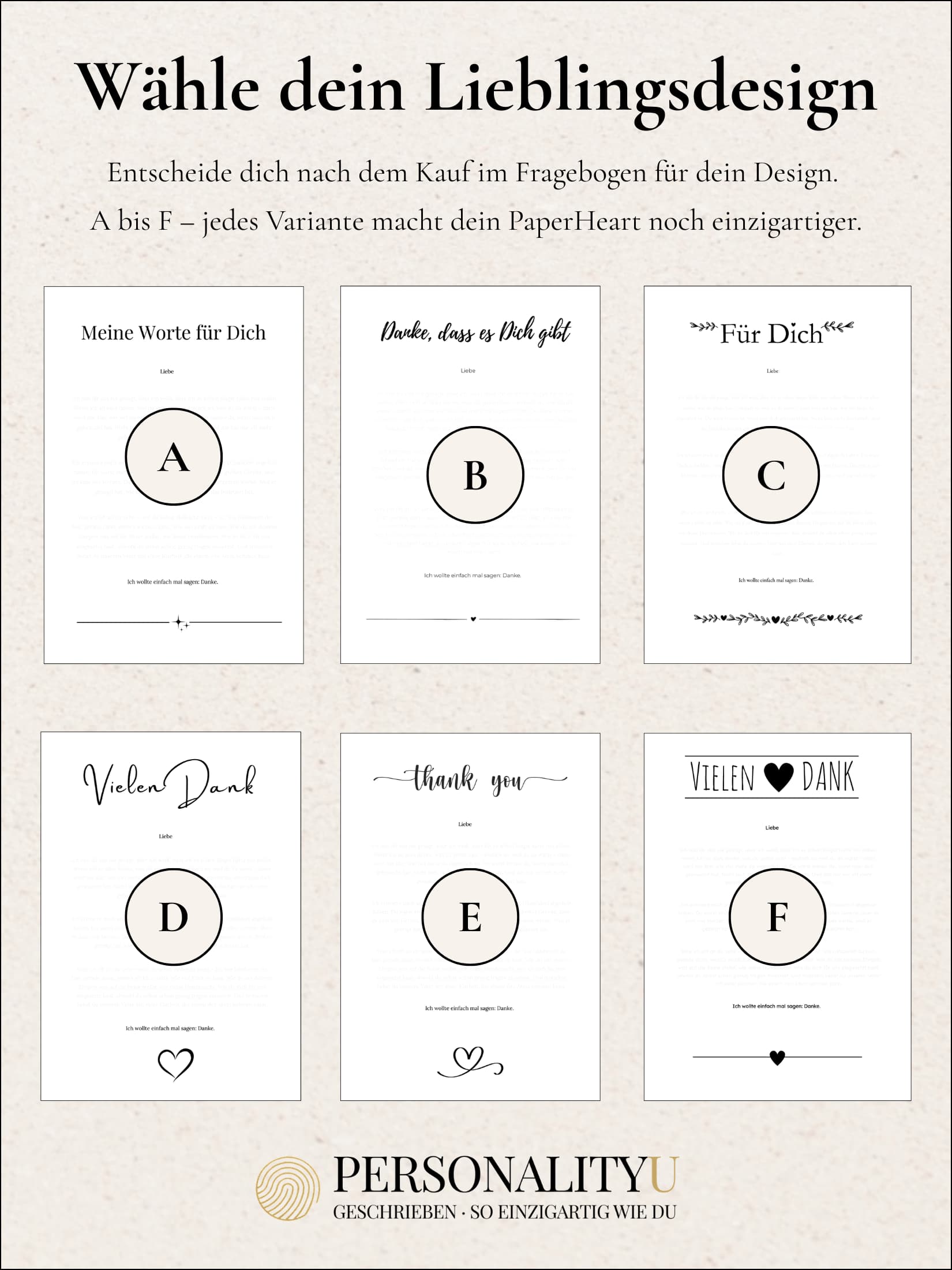 EDITION PAPERHEART – Worte, die bleiben